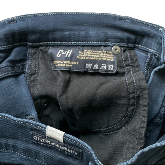 2X HP. COH Rocket High Rise Skinny Dark Wash Denim Jeans - Picture 5 of 8